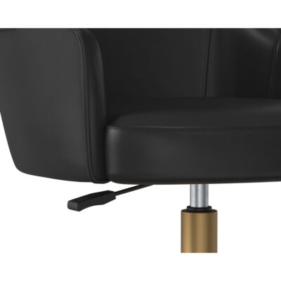 Franklin Office Chair - Vintage Black 11 Franklin Office Chair - Vintage Black 108728 108728 FRANKLIN OFFICE CHAIR VINTAGE BLACK 6