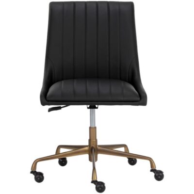 Halden Office Chair - Vintage Black 108729 108729 HALDEN OFFICE CHAIR VINTAGE BLACK 1