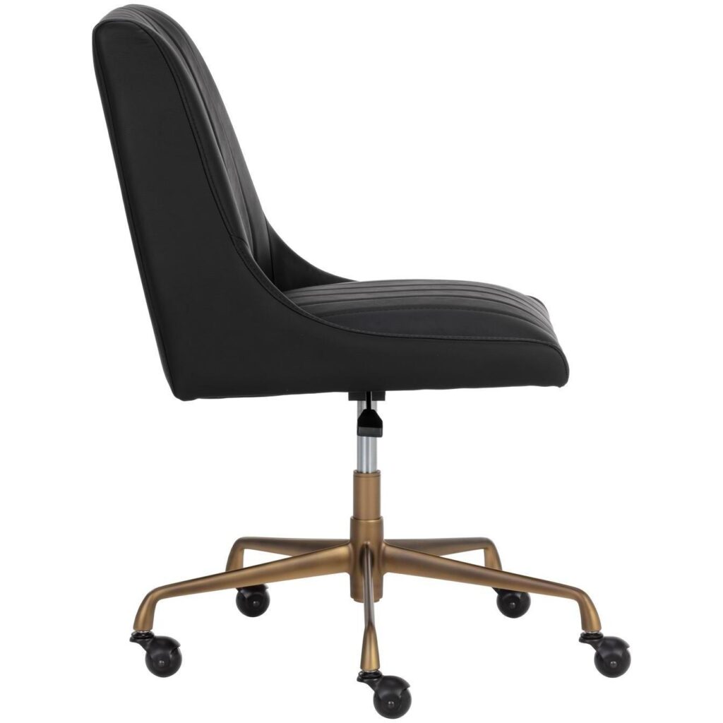 Halden Office Chair - Vintage Black - Image 3