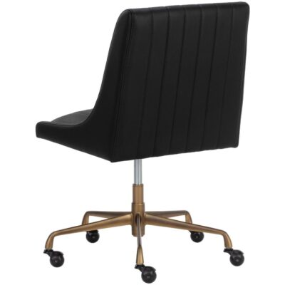 Halden Office Chair - Vintage Black 108729 108729 HALDEN OFFICE CHAIR VINTAGE BLACK 3