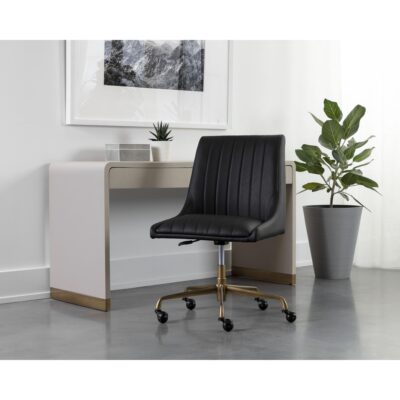 Halden Office Chair - Vintage Black 108729 108729 HALDEN OFFICE CHAIR VINTAGE BLACK 5
