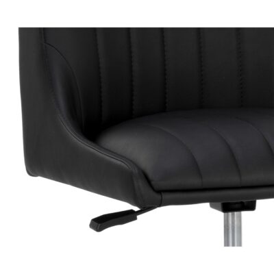 Halden Office Chair - Vintage Black 108729 108729 HALDEN OFFICE CHAIR VINTAGE BLACK 7