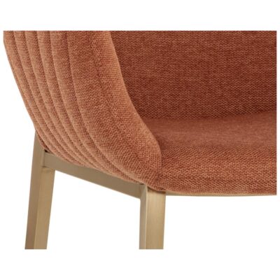 Lucano Dining Armchair - Belfast Rust 108731 108731 LUCANO DINING ARMCHAIR BELFAST RUST 26