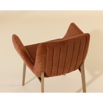 Lucano Dining Armchair - Belfast Rust 108731 108731 LUCANO DINING ARMCHAIR BELFAST RUST 6