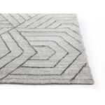 Mazey Hand-Loomed Rug - Grey - 9' X 12' 108737 108737 MAZEY HAND LOOMED RUG GREY 9 X 12 6
