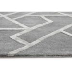 Zizi Hand-Tufted Rug - Grey - 9' X 12' 108741 108741 ZIZI HAND TUFTED RUG DARK GREY 9 X 12 8