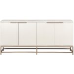 Rebel Sideboard - Large - Champagne Gold - Cream 108769 108769 REBEL SIDEBOARD LARGE CHAMPAGNE GOLD CREAM 2