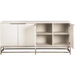 Rebel Sideboard - Large - Champagne Gold - Cream 108769 108769 REBEL SIDEBOARD LARGE CHAMPAGNE GOLD CREAM 3