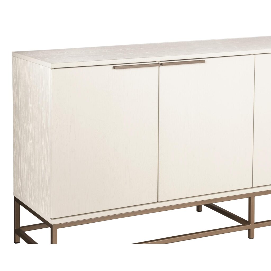 Rebel Sideboard - Large - Champagne Gold - Cream - Image 5