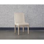 Elisa Dining Chair - Light Oak - Mainz Cream 108824 108824 ELISA DINING CHAIR LIGHT OAK MAINZ CREAM 5