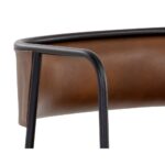 Brenan Dining Armchair - Bravo Cognac 108946 108946 BRENAN DINING ARMCHAIR BRAVO COGNAC 7