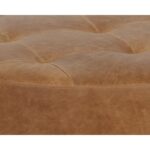 Nilda Ottoman - Camel Leather 109015 109015 NILDA OTTOMAN CAMEL LEATHER 6