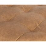 Nilda Ottoman - Camel Leather 109015 109015 NILDA OTTOMAN CAMEL LEATHER 9