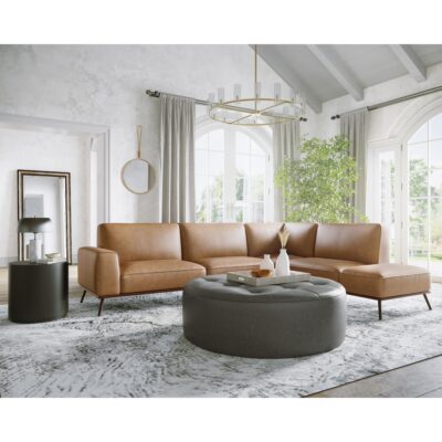 Brandi Sofa Chaise - Raf - Camel Leather 18 Brandi Sofa Chaise - Raf - Camel Leather 109021 109021 BRANDI SOFA CHAISE RAF CAMEL LEATHER 10