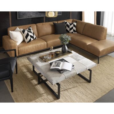 Brandi Sofa Chaise - Raf - Camel Leather 14 Brandi Sofa Chaise - Raf - Camel Leather 109021 109021 BRANDI SOFA CHAISE RAF CAMEL LEATHER 5