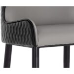 Gianni Barstool - Dillon Stratus / Dillon Black 109036 109036 GIANNI BARSTOOL DILLON STRATUS DILLON BLACK 6