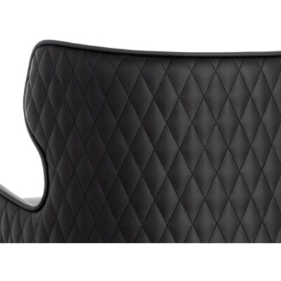 Gianni Barstool - Dillon Stratus / Dillon Black 109036 109036 GIANNI BARSTOOL DILLON STRATUS DILLON BLACK 8