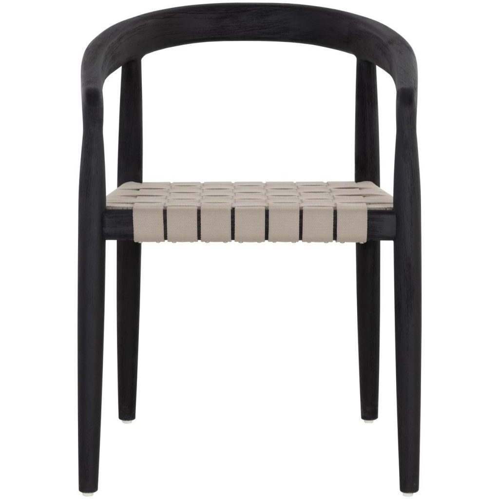 Cayman Dining Armchair - Charcoal - Image 2