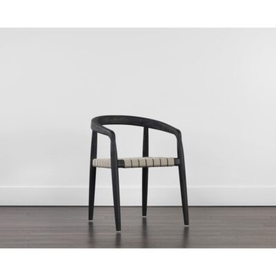 Cayman Dining Armchair - Charcoal 13 Cayman Dining Armchair - Charcoal 109043 109043 CAYMAN DINING ARMCHAIR CHARCOAL 5
