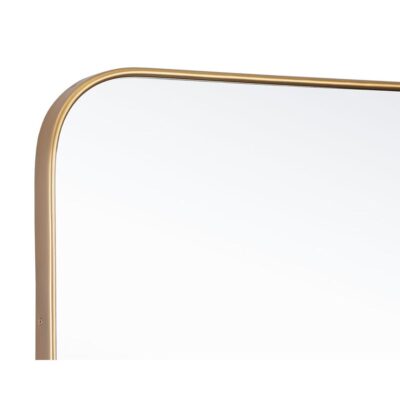 Calabasas Wall Mirror - Brass 7 Calabasas Wall Mirror - Brass 109069 109069 CALABASAS WALL MIRROR BRASS 6