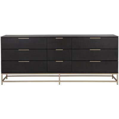 Rebel Dresser - Large - Gold - Charcoal Grey 109075 109075 REBEL DRESSER LARGE GOLD CHARCOAL GREY 3