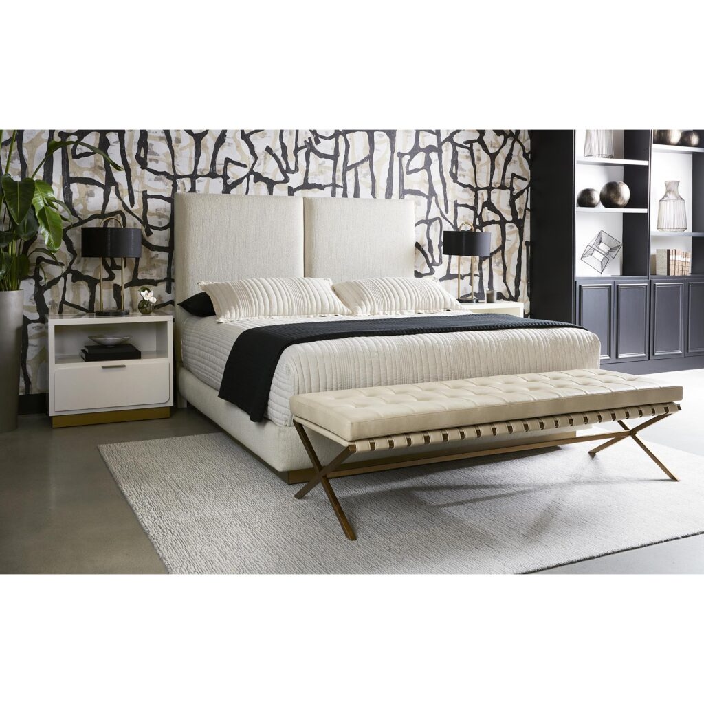 Jenkins Nightstand - High Gloss Cream - Image 7