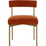 Seneca Dining Chair - Antique Brass - Danny Rust 109131 109131 SENECA DINING CHAIR ANTIQUE BRASS DANNY RUST 21