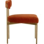 Seneca Dining Chair - Antique Brass - Danny Rust 109131 109131 SENECA DINING CHAIR ANTIQUE BRASS DANNY RUST 22