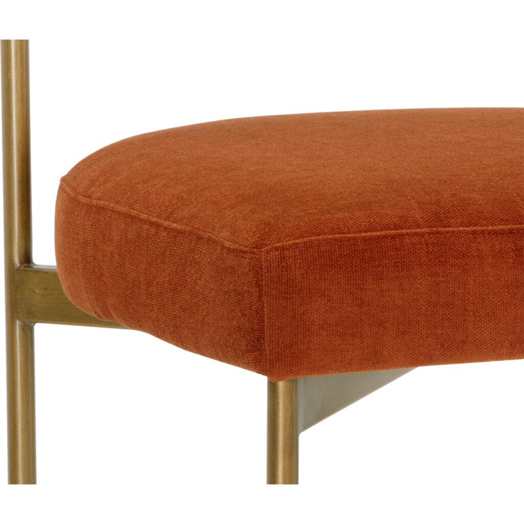 Seneca Dining Chair - Antique Brass - Danny Rust - Image 8