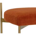 Seneca Dining Chair - Antique Brass - Danny Rust 109131 109131 SENECA DINING CHAIR ANTIQUE BRASS DANNY RUST 26