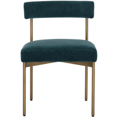 Seneca Dining Chair - Antique Brass - Danny Teal 9 Seneca Dining Chair - Antique Brass - Danny Teal 109133 109133 SENECA DINING CHAIR ANTIQUE BRASS DANNY TEAL 1