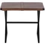 Elon Stool - Vintage Cognac Leather 109164 109164 ELON STOOL VINTAGE COGNAC LEATHER 1