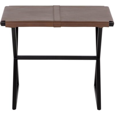 Elon Stool - Vintage Cognac Leather 109164 109164 ELON STOOL VINTAGE COGNAC LEATHER 1