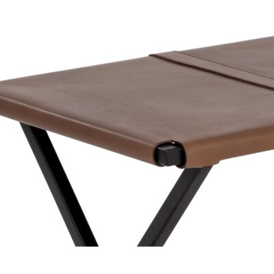 Elon Stool - Vintage Cognac Leather 109164 109164 ELON STOOL VINTAGE COGNAC LEATHER 6