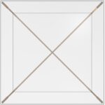 Xavier Coffee Table - Square - Antique Brass 109187 109187 XAVIER COFFEE TABLE 2