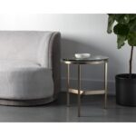 Flato End Table - Antique Brass 109191 109191 FLATO END TABLE ANTIQUE BRASS 5