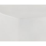 Ledger Stool - White 109275 109275 LEDGER STOOL IVORY 6
