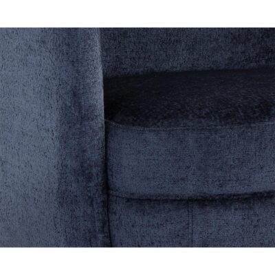 Gilley Swivel Lounge Chair - Bergen Navy 13 Gilley Swivel Lounge Chair - Bergen Navy 109310 109310 GILLEY SWIVEL LOUNGE CHAIR BERGEN NAVY 6