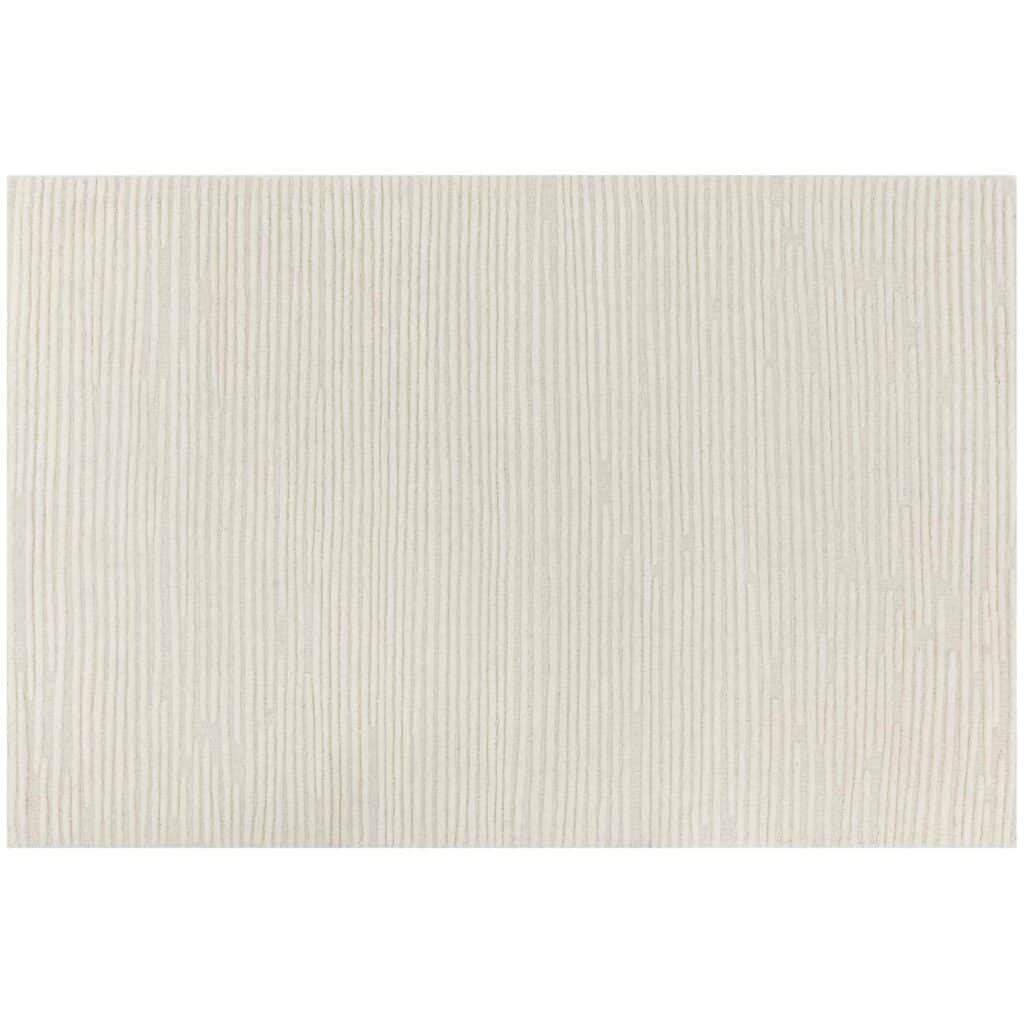 Deva Hand-Woven Rug - Ivory - 6' X 9'