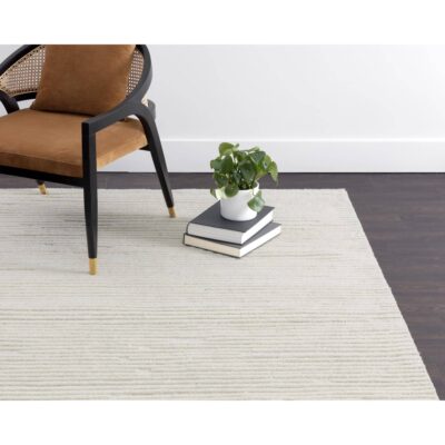 Deva Hand-Woven Rug - Ivory - 10' X 14' 8 Deva Hand-Woven Rug - Ivory - 10' X 14' 109381 109381 DEVA HAND WOVEN RUG IVORY 5