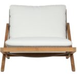 Bari Lounge Chair - Natural - Stinson White 109461 109461 BARI LOUNGE CHAIR NATURAL REGENCY WHITE 1