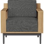 Cagliari Armchair - Gracebay Grey 109466 109466 CAGLIARI ARMCHAIR GRACEBAY GREY 1
