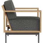 Cagliari Armchair - Gracebay Grey 109466 109466 CAGLIARI ARMCHAIR GRACEBAY GREY 2