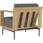 Cagliari Armchair - Gracebay Grey 109466 109466 CAGLIARI ARMCHAIR GRACEBAY GREY 3