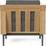 Cagliari Armchair - Gracebay Grey 109466 109466 CAGLIARI ARMCHAIR GRACEBAY GREY 4