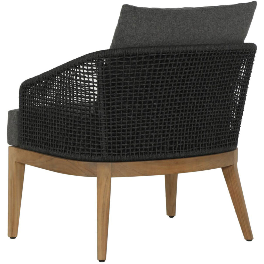 Capri Lounge Chair - Natural - Gracebay Grey - Image 4