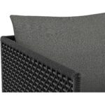 Crete Dining Armchair - Dark Grey - Gracebay Grey 109485 109485 CRETE DINING ARMCHAIR DARK GREY GRACEBAY GREY 7