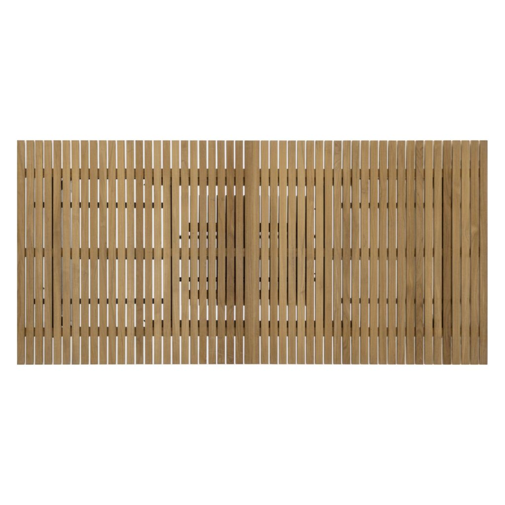 Geneve Extension Dining Table - Natural - 80" To 104" - Image 8