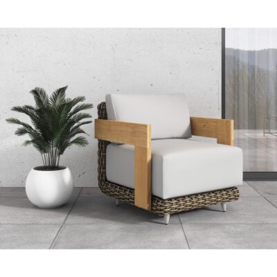 Potenza Armchair - Palazzo Cream 109507 109507 POTENZA ARMCHAIR PALLAZO CREAM 5
