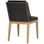 Sorrento Dining Chair - Natural - Regency Black 109518 109518 SORRENTO DINING CHAIR NATURAL REGENCY BLACK 3